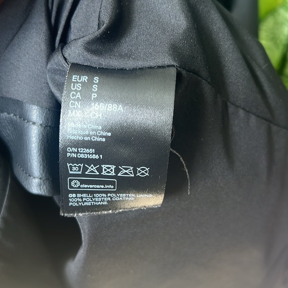 Faux Leather Shirt Jacket - Picture 4 of 5
